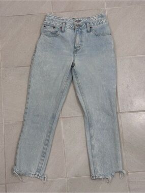 Abercrombie & Fitch Distressed Mom Jeans